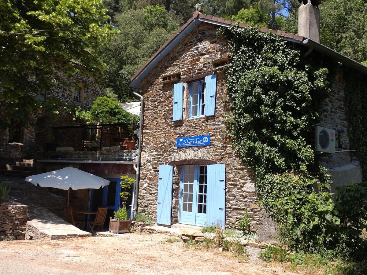 La Maison Bleue d'Ardèche Saint-Melany Extérieur photo